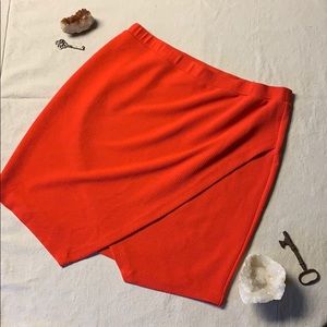 Coral Cato midi skirt Large